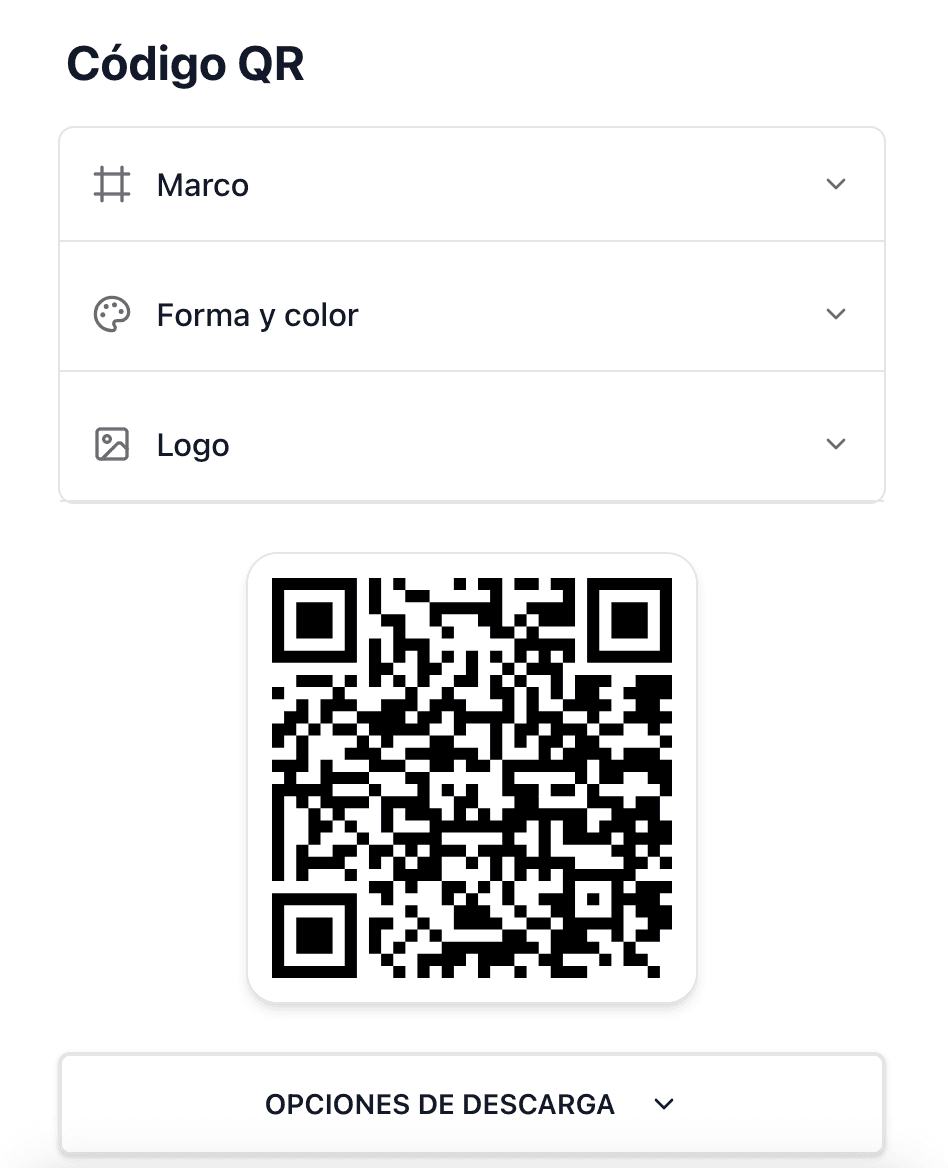 Generador de código QR